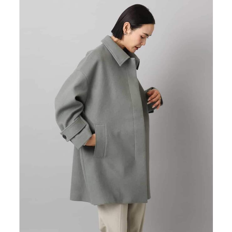 Super100ウールステンカラーコート | MICHEL KLEIN | 詳細画像61 