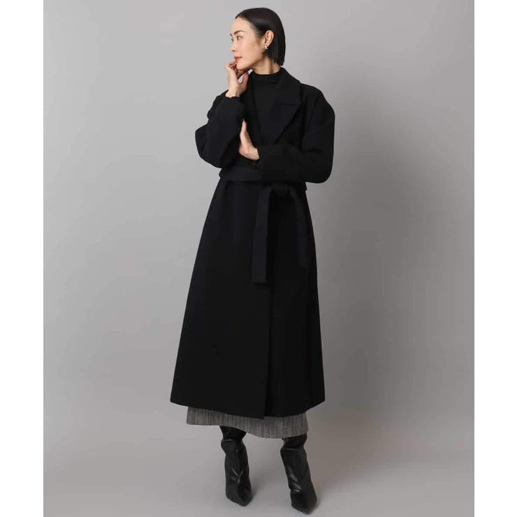 Super100ウールロングチェスターコート | MICHEL KLEIN | 詳細画像10 