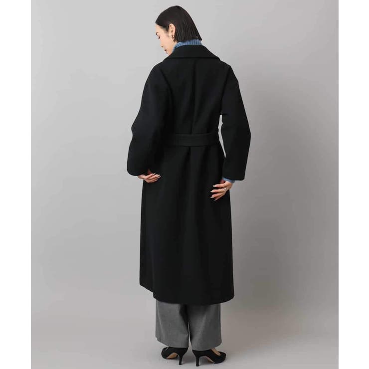 Super100ウールロングチェスターコート | MICHEL KLEIN | 詳細画像14 