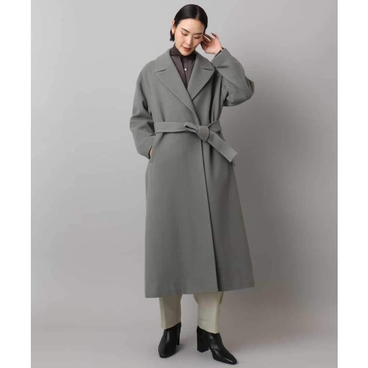 Super100ウールロングチェスターコート | MICHEL KLEIN | 詳細画像20 