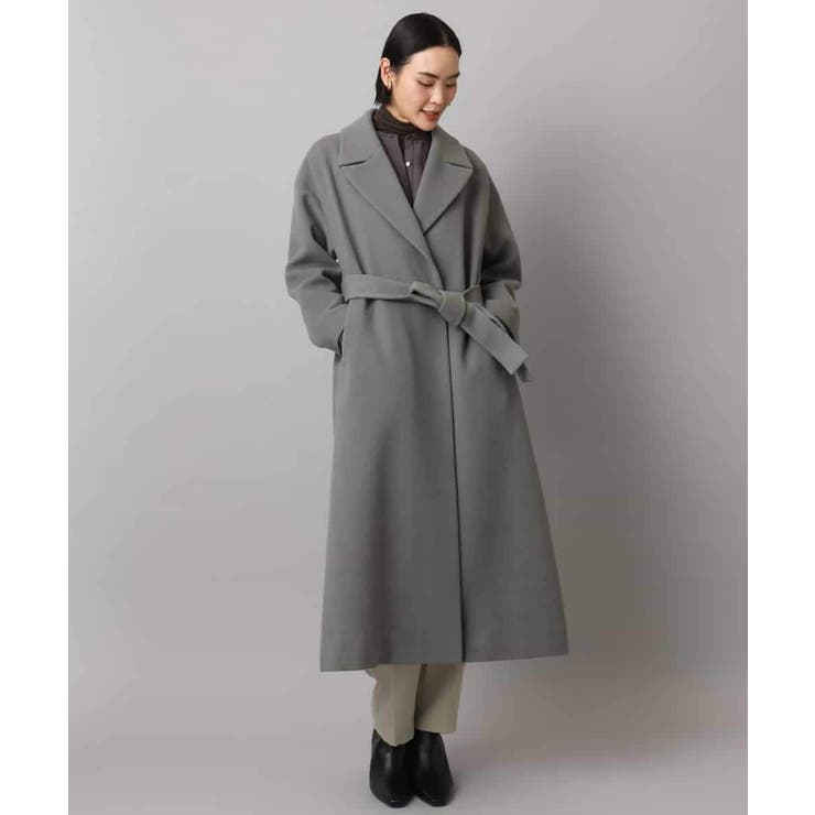 Super100ウールロングチェスターコート | MICHEL KLEIN | 詳細画像22 