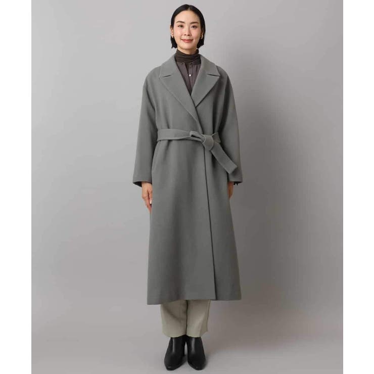 Super100ウールロングチェスターコート | MICHEL KLEIN | 詳細画像23 