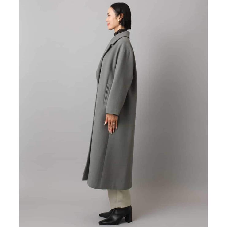 Super100ウールロングチェスターコート | MICHEL KLEIN | 詳細画像28 