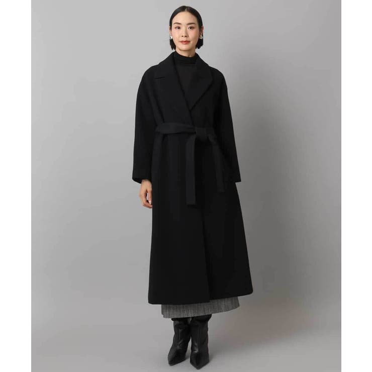 Super100ウールロングチェスターコート | MICHEL KLEIN | 詳細画像8 