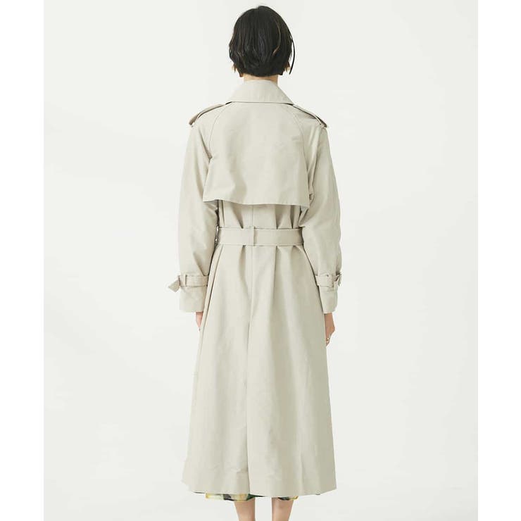 ロングトレンチコート[品番：ITKW0019165]｜MICHEL KLEIN（ミッシェル