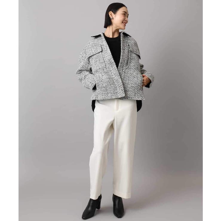 ファンシーツイードCPOジャケット | MICHEL KLEIN | 詳細画像11 