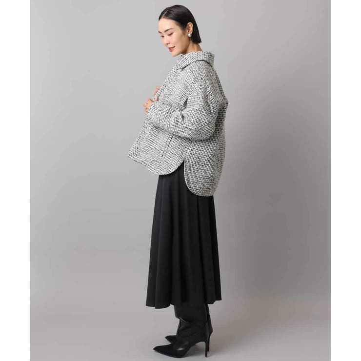 ファンシーツイードCPOジャケット | MICHEL KLEIN | 詳細画像17 