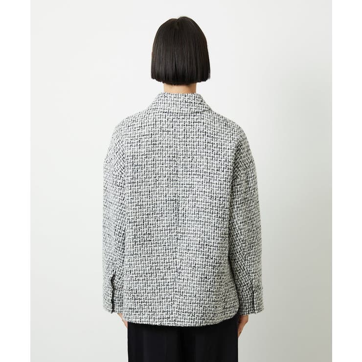 ファンシーツイードCPOジャケット | MICHEL KLEIN | 詳細画像27 