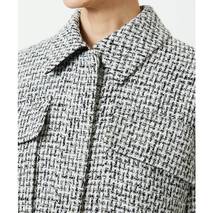 ファンシーツイードCPOジャケット | MICHEL KLEIN | 詳細画像28 