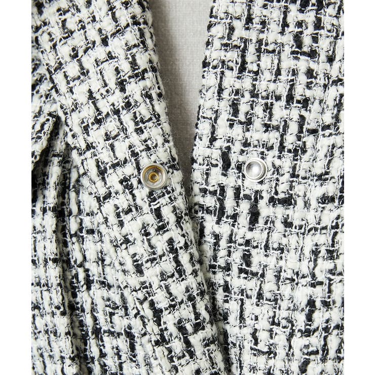 ファンシーツイードCPOジャケット | MICHEL KLEIN | 詳細画像32 