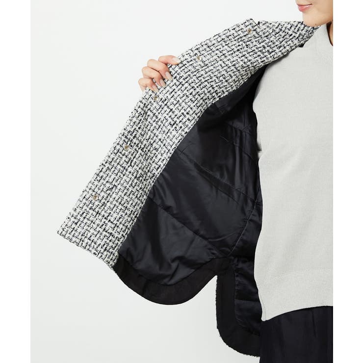 ファンシーツイードCPOジャケット | MICHEL KLEIN | 詳細画像33 