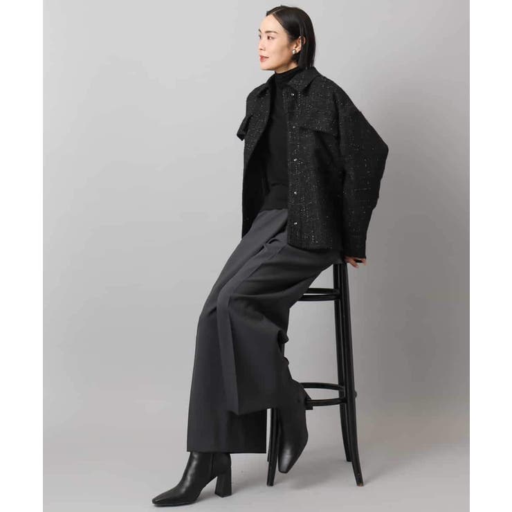 ファンシーツイードCPOジャケット | MICHEL KLEIN | 詳細画像11 