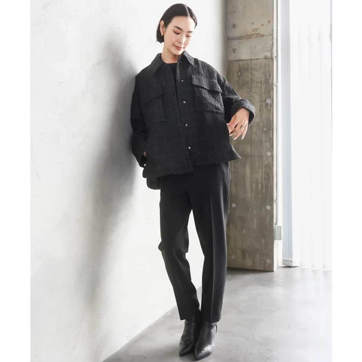 ファンシーツイードCPOジャケット | MICHEL KLEIN | 詳細画像18 