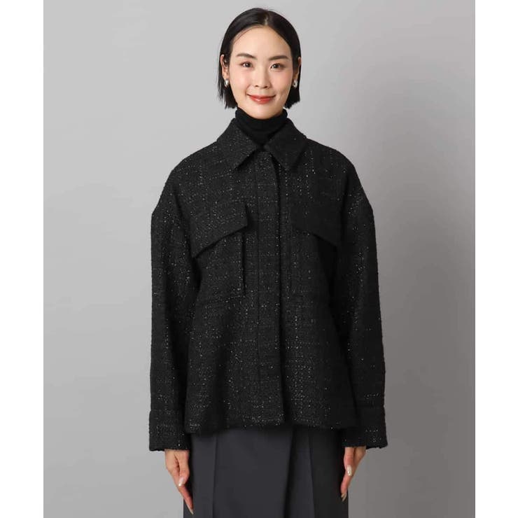 ファンシーツイードCPOジャケット | MICHEL KLEIN | 詳細画像19 