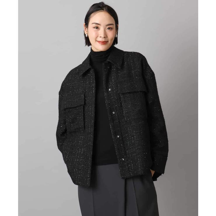 ファンシーツイードCPOジャケット | MICHEL KLEIN | 詳細画像3 