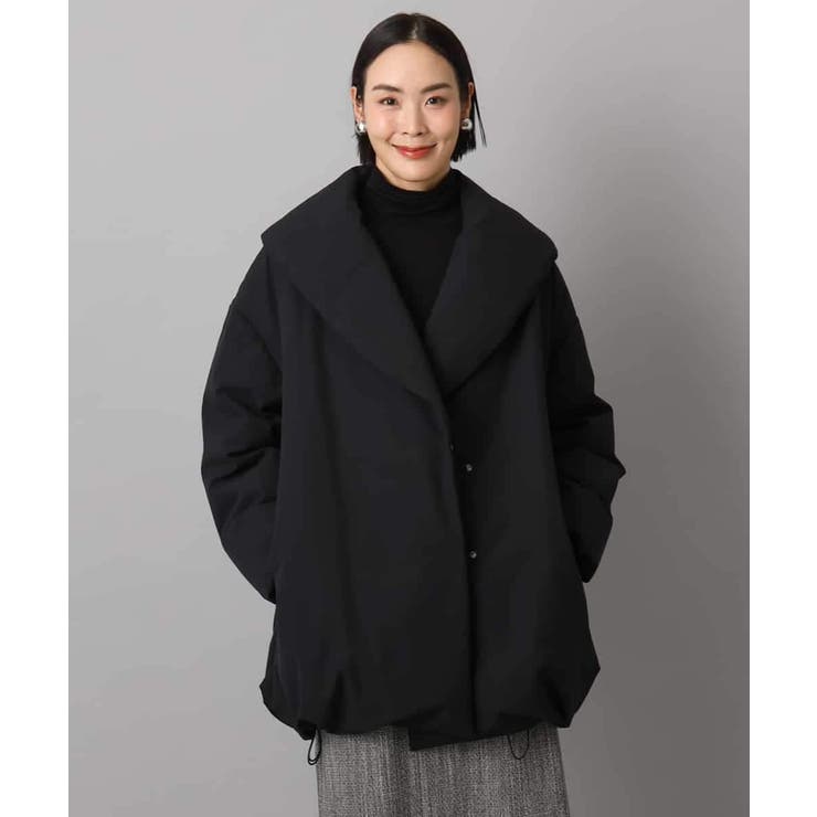 ［撥水加工］ショールカラーダウンコート | MICHEL KLEIN | 詳細画像27 