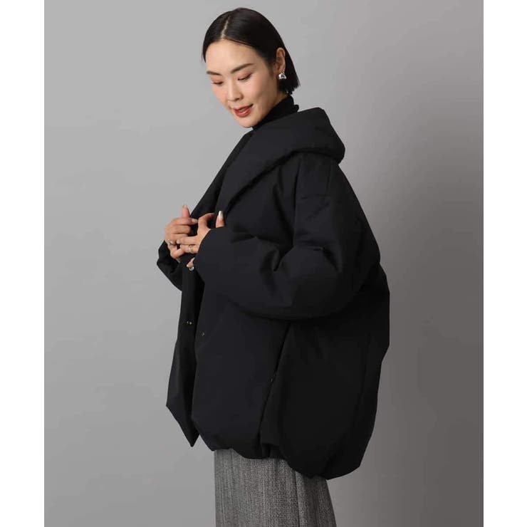 ［撥水加工］ショールカラーダウンコート | MICHEL KLEIN | 詳細画像28 