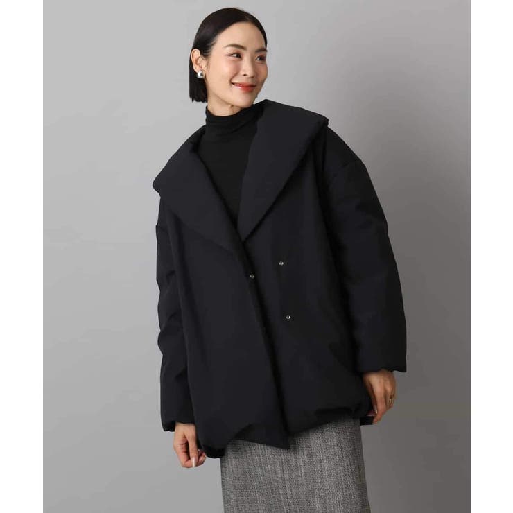 ［撥水加工］ショールカラーダウンコート | MICHEL KLEIN | 詳細画像29 