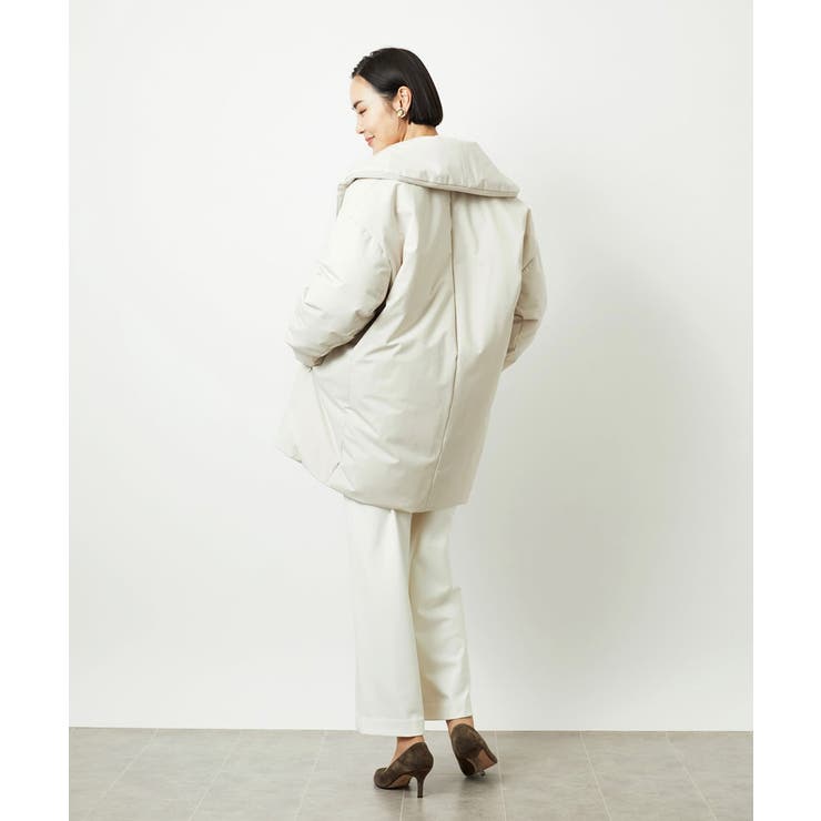 ［撥水加工］ショールカラーダウンコート | MICHEL KLEIN | 詳細画像51 