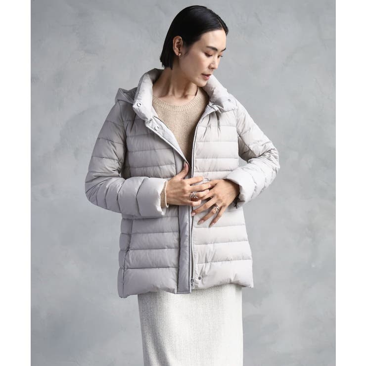 ライトグレー | [定番人気]2WAYストレッチダウンジャケット | MICHEL KLEIN