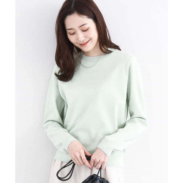 モックネックニット/洗える | MK MICHEL KLEIN | 詳細画像10 