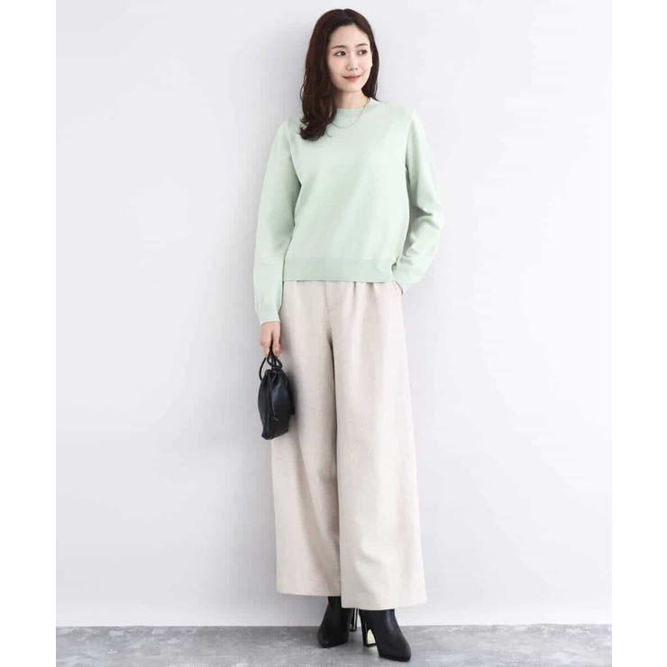 モックネックニット/洗える | MK MICHEL KLEIN | 詳細画像11 