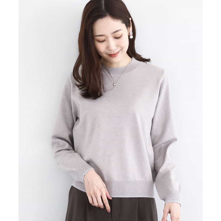 モックネックニット/洗える | MK MICHEL KLEIN | 詳細画像2 