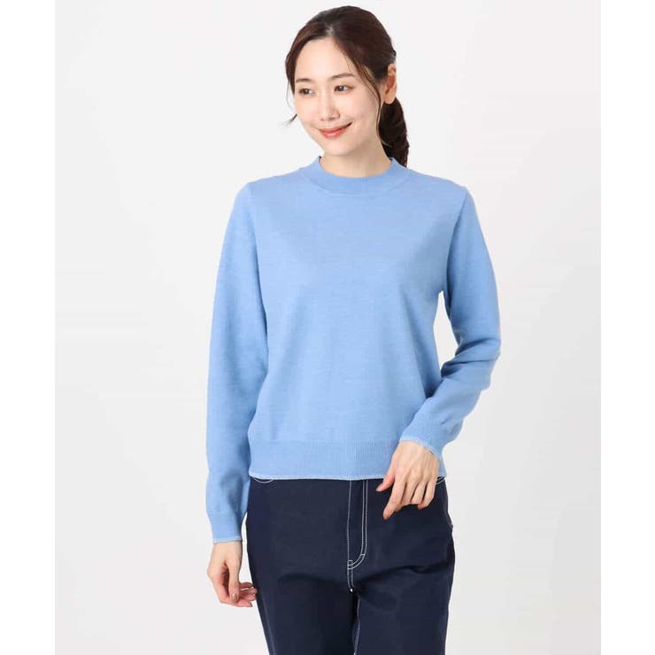 モックネックニット/洗える | MK MICHEL KLEIN | 詳細画像24 