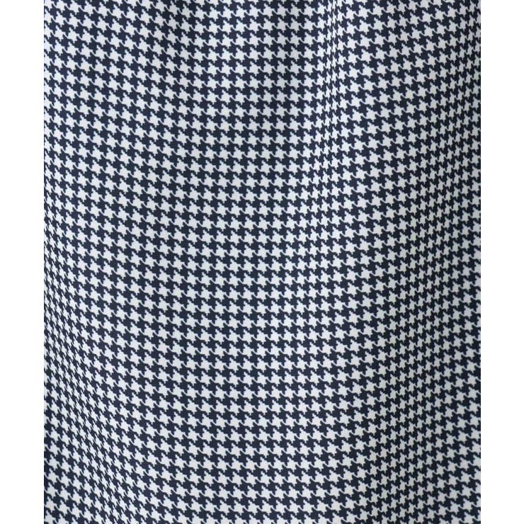 ボウタイ付き千鳥柄プリントブラウス/洗える | MK MICHEL KLEIN | 詳細画像28 