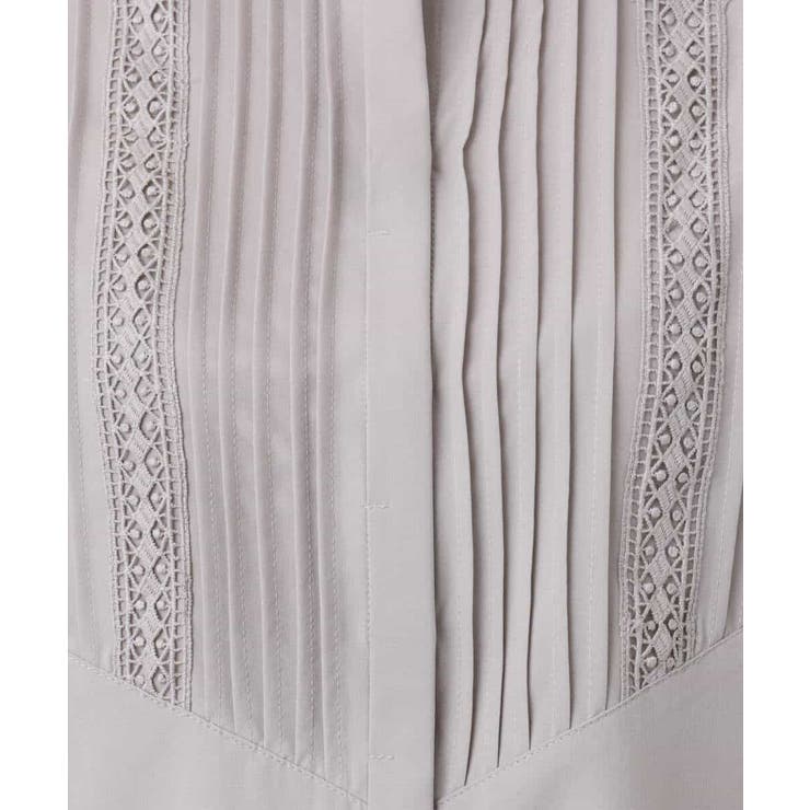 フロントピンタックレースブラウス/洗える | MK MICHEL KLEIN | 詳細画像16 