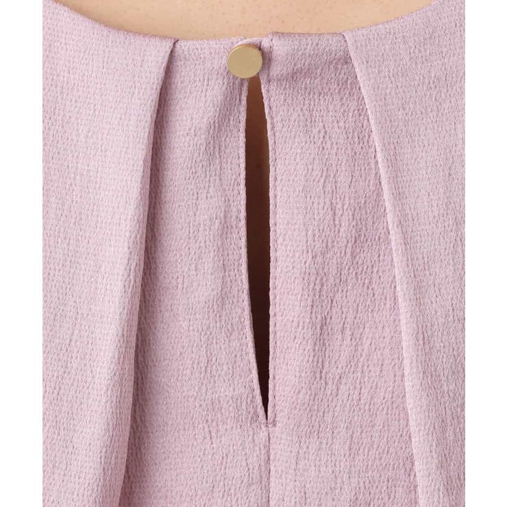 ウェーブサテンタックディティールブラウス/洗える | MK MICHEL KLEIN | 詳細画像16 