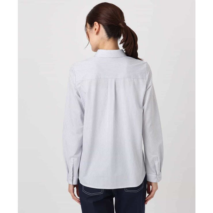 ストレッチジャージシャツ/洗える | MK MICHEL KLEIN | 詳細画像16 