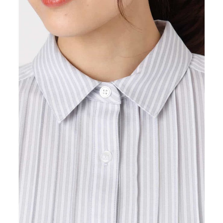 ストレッチジャージシャツ/洗える | MK MICHEL KLEIN | 詳細画像17 