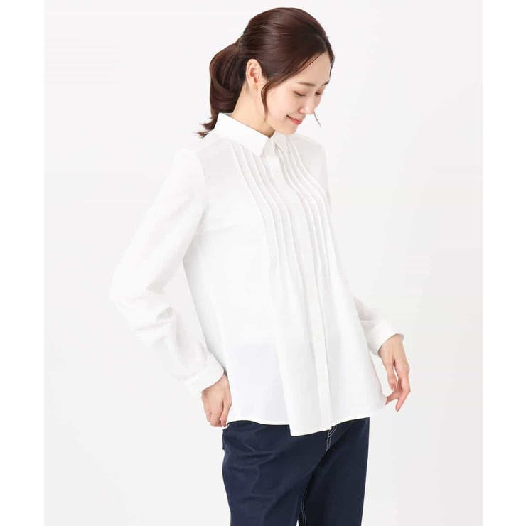 ストレッチジャージシャツ/洗える | MK MICHEL KLEIN | 詳細画像22 