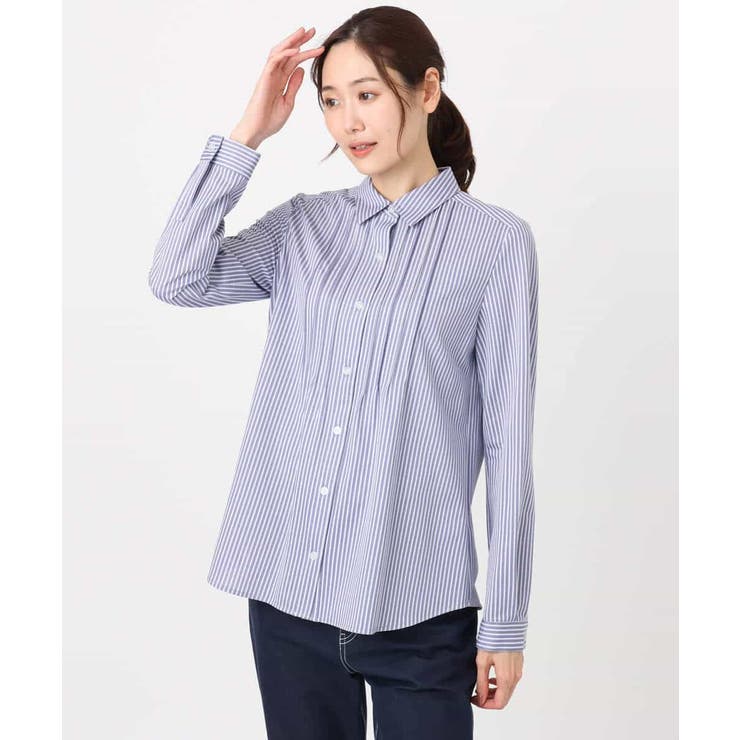 ストレッチジャージシャツ/洗える | MK MICHEL KLEIN | 詳細画像24 