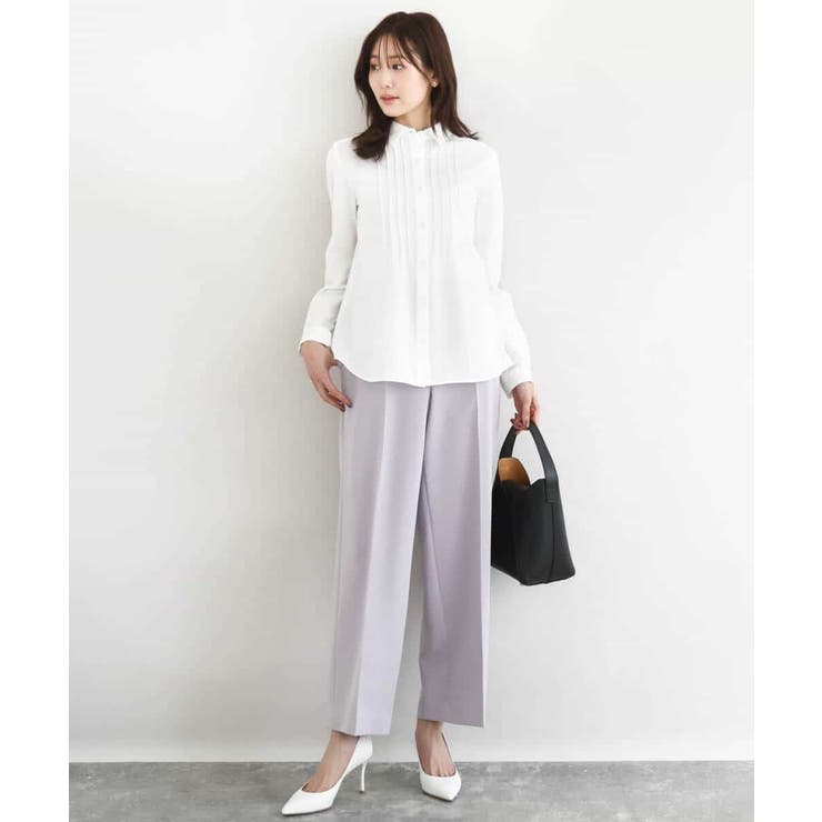 ストレッチジャージシャツ/洗える | MK MICHEL KLEIN | 詳細画像4 