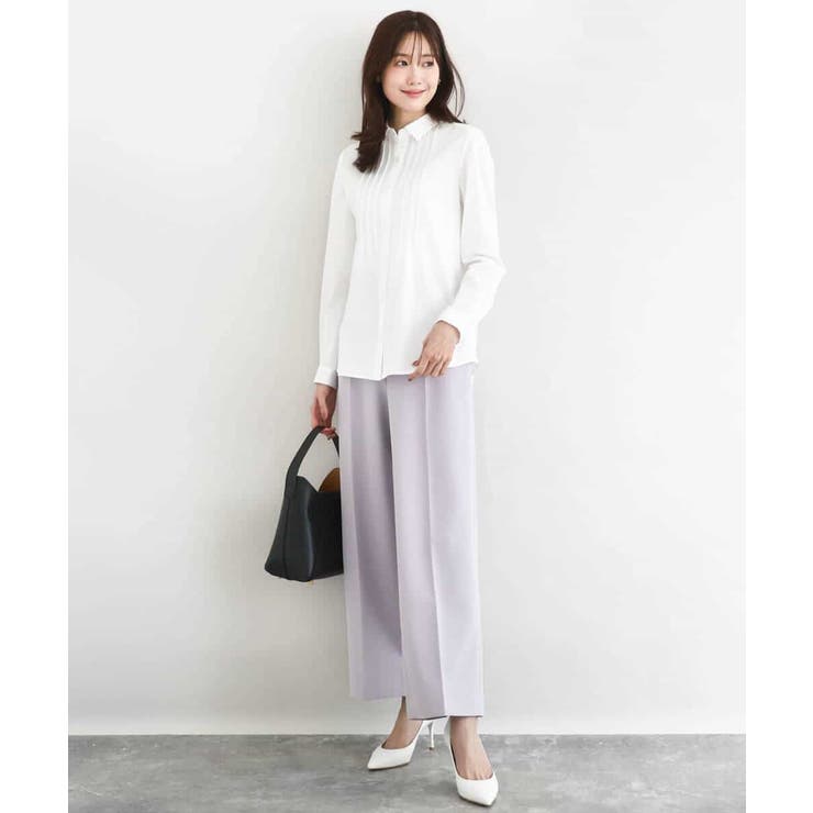 ストレッチジャージシャツ/洗える | MK MICHEL KLEIN | 詳細画像5 