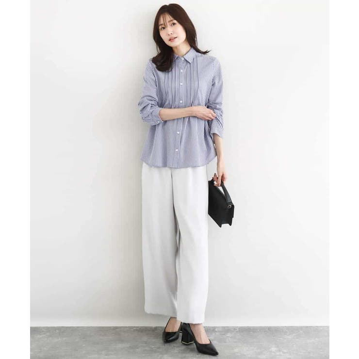 ストレッチジャージシャツ/洗える | MK MICHEL KLEIN | 詳細画像8 