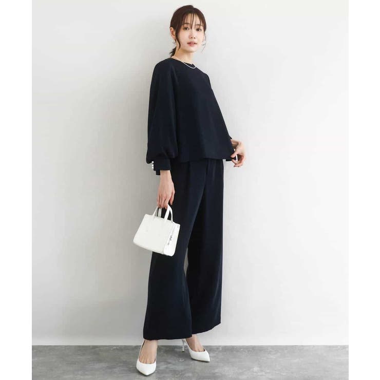 ボリュームスリーブブラウス/撥水/防シワ/洗える | MK MICHEL KLEIN | 詳細画像5 