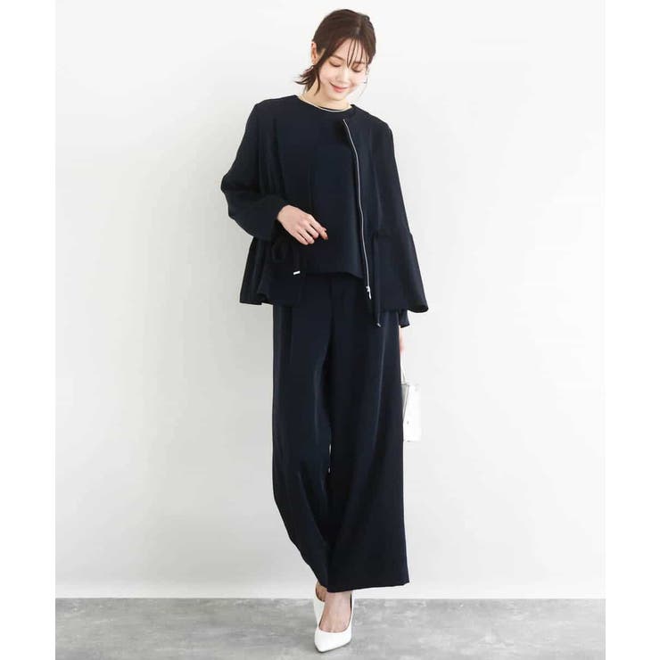 ボリュームスリーブブラウス/撥水/防シワ/洗える | MK MICHEL KLEIN | 詳細画像7 