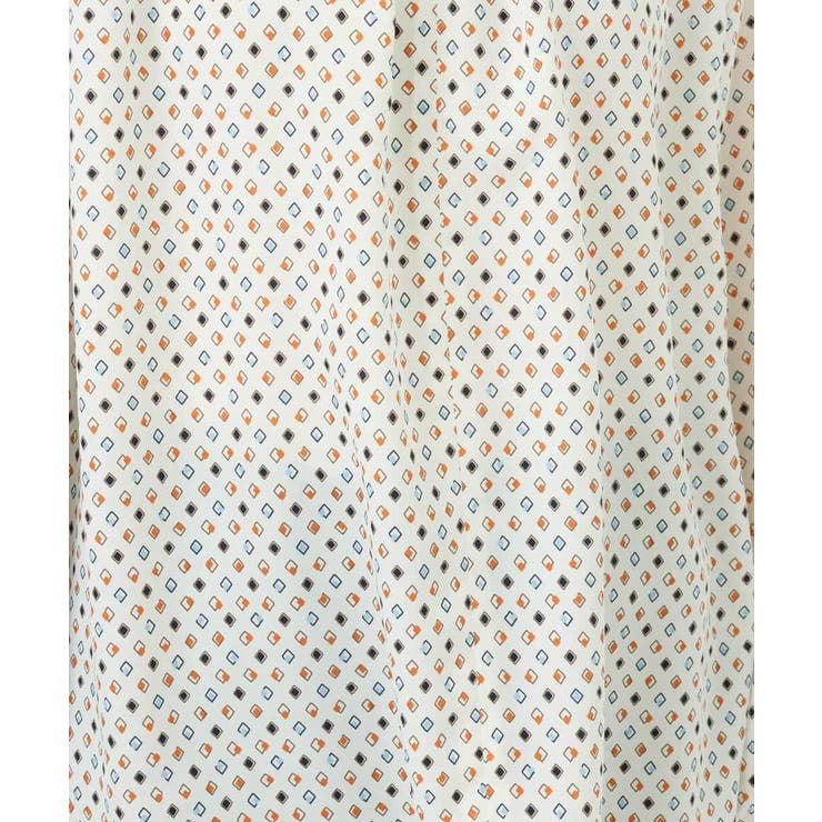 ダイヤドット幾何学柄ブラウス/洗える | MK MICHEL KLEIN | 詳細画像27 