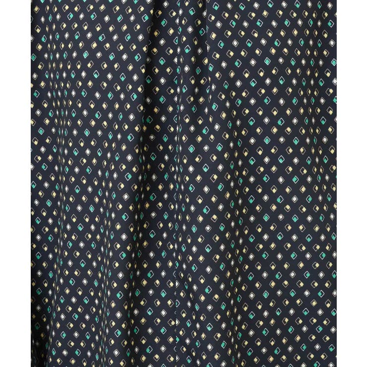 ダイヤドット幾何学柄ブラウス/洗える | MK MICHEL KLEIN | 詳細画像31 