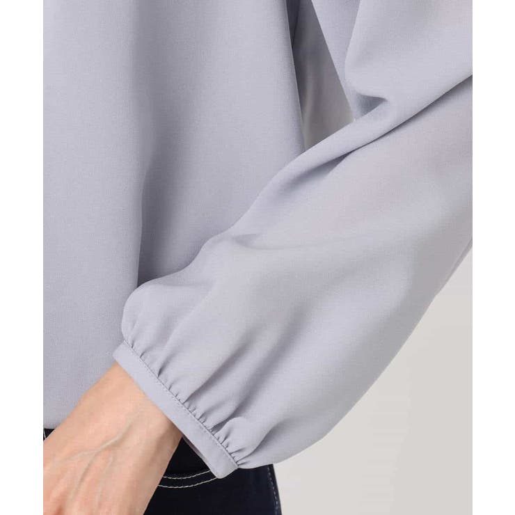 バルーンヘムブラウス/洗える | MK MICHEL KLEIN | 詳細画像20 