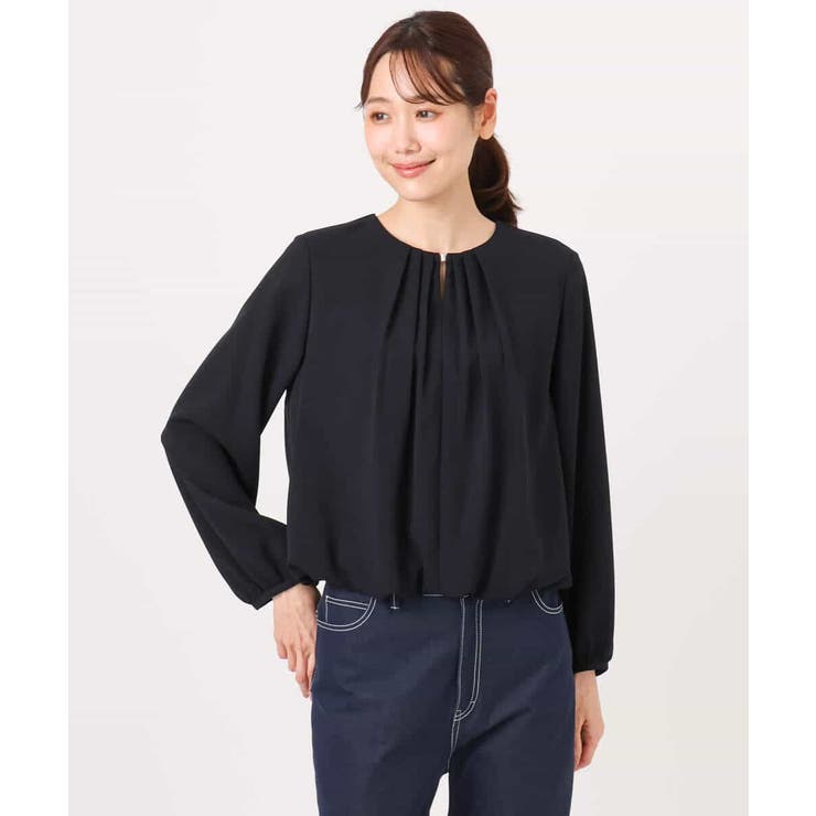 バルーンヘムブラウス/洗える | MK MICHEL KLEIN | 詳細画像23 