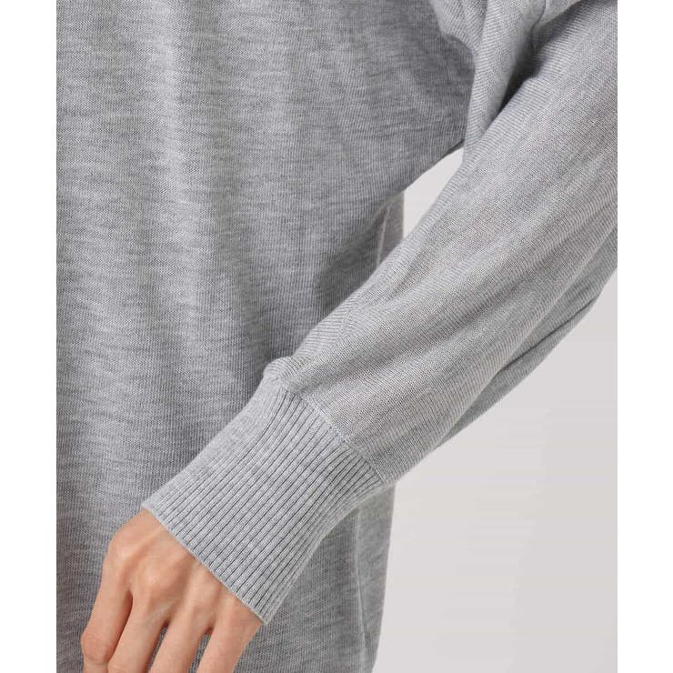 ドルマン袖カーディガン×半袖プルオーバー ニットアンサンブル/洗える | MK MICHEL KLEIN | 詳細画像19 