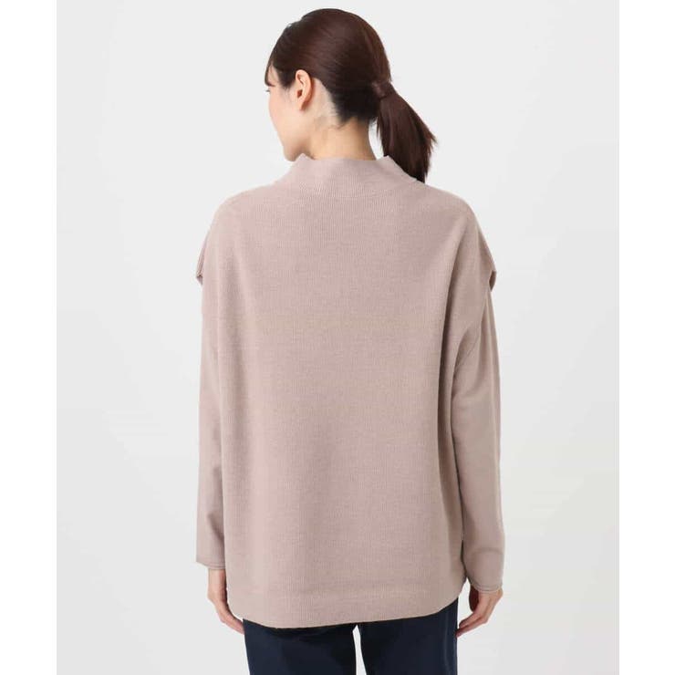 ハイネックジレ×クルーネックニット ツインセット | MK MICHEL KLEIN | 詳細画像21 