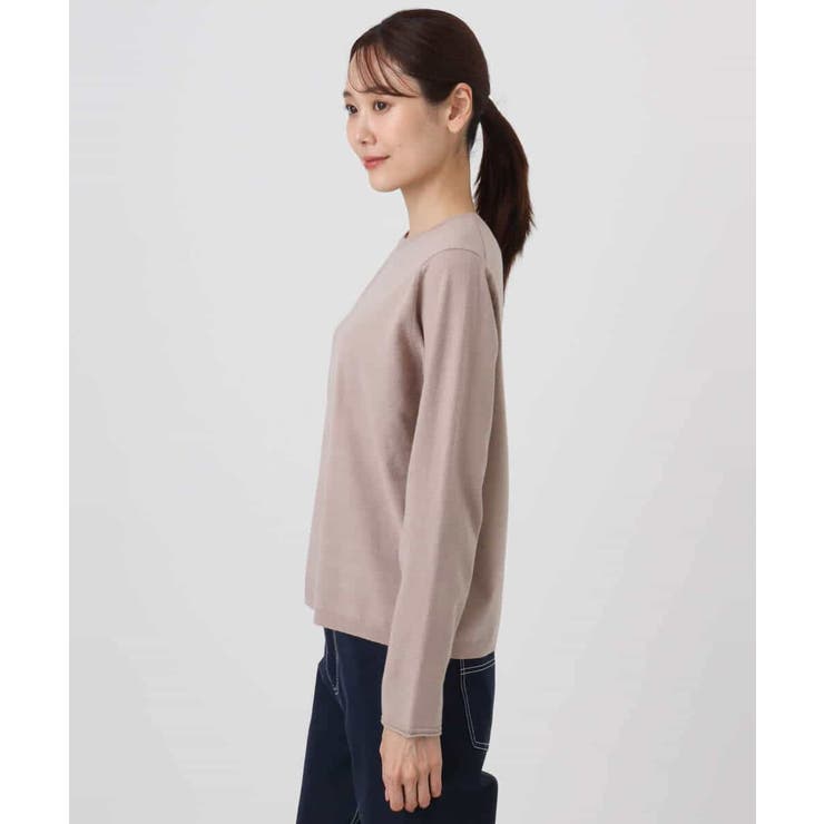 ハイネックジレ×クルーネックニット ツインセット | MK MICHEL KLEIN | 詳細画像27 