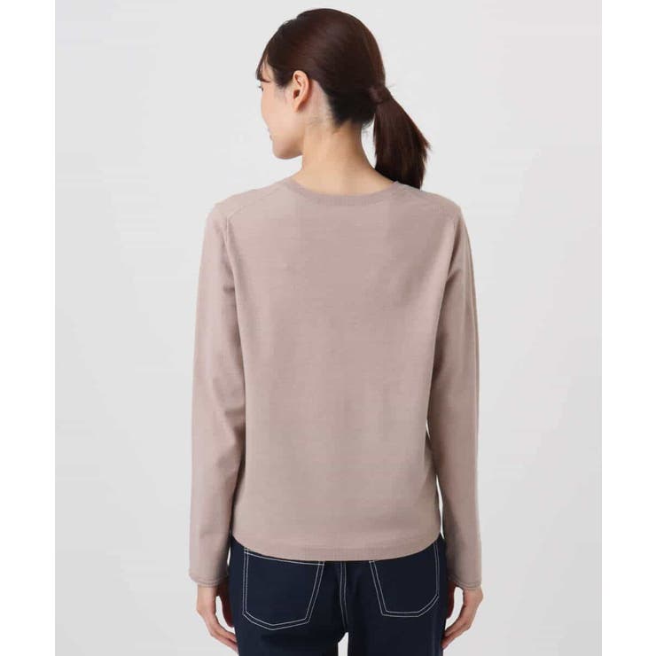 ハイネックジレ×クルーネックニット ツインセット | MK MICHEL KLEIN | 詳細画像28 