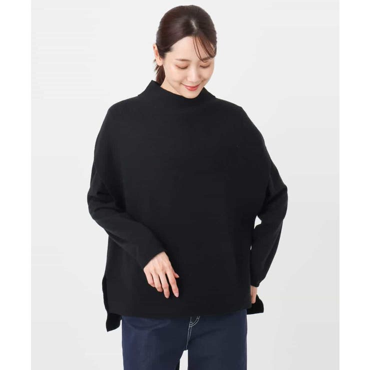 ハイネックジレ×クルーネックニット ツインセット | MK MICHEL KLEIN | 詳細画像33 