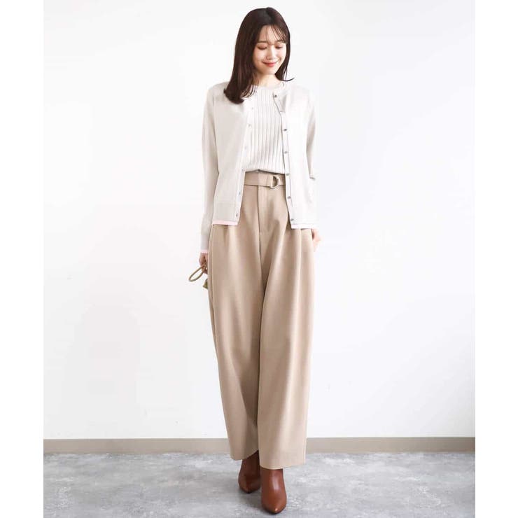 配色デザインカラーニットアンサンブル/洗える | MK MICHEL KLEIN | 詳細画像19 